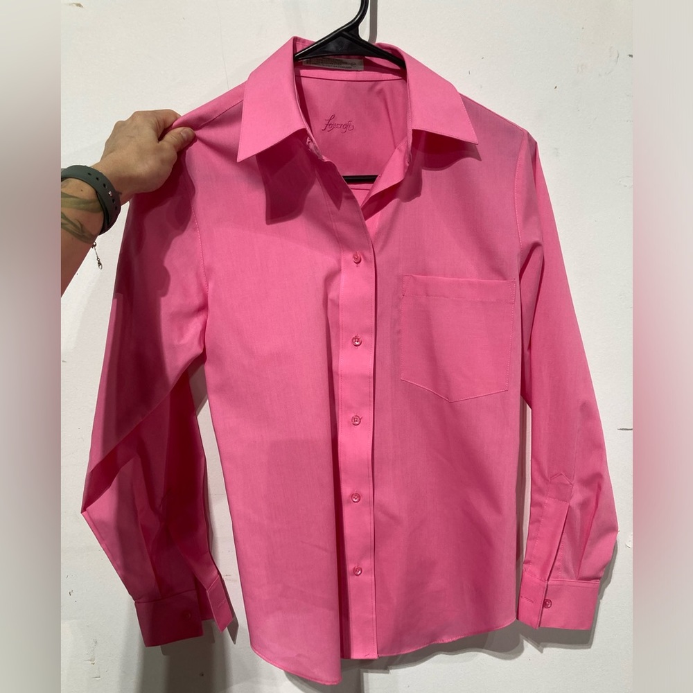 FOXCROFT Wrinkle Free Button Down Long Sleeve 2P